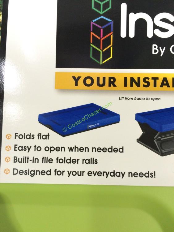 costco917985instracratecollapsible12gallonstoragebinspec