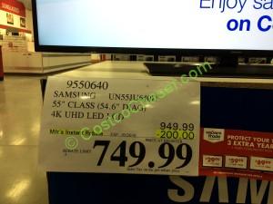 costco-9550640-Samsung-55-4K-Ultra-HDSmart-LED-LCD-TV-UN55JU640DFXZA-tag