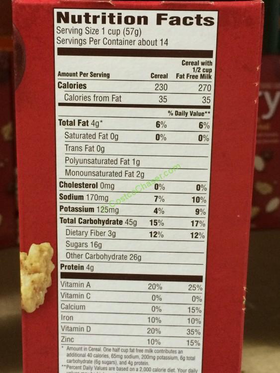 costco1008571postcherryalmondcrunchchart CostcoChaser