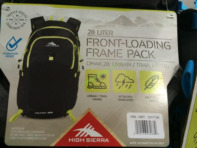 High Sierra 28L OMAK Hiking Pack – CostcoChaser