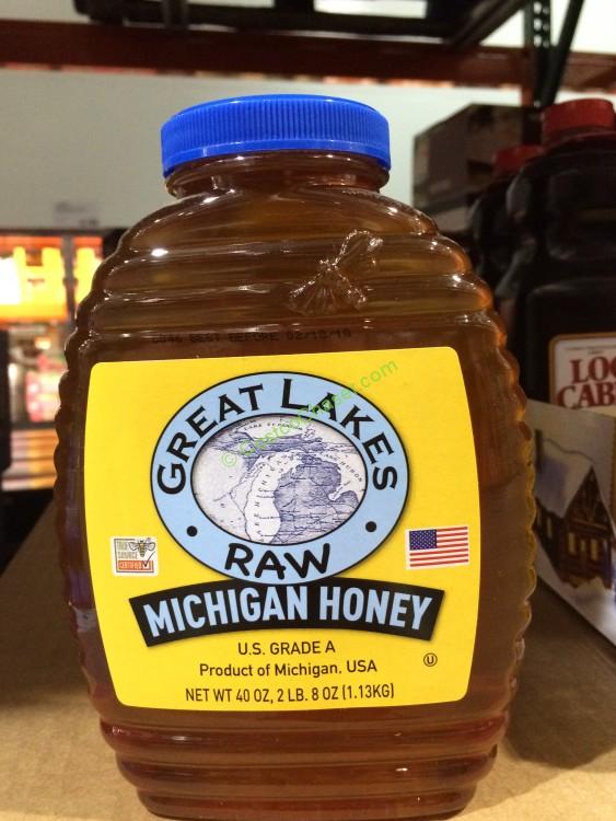 Honey Tree Raw Michigan Honey by 40 Ounce Container