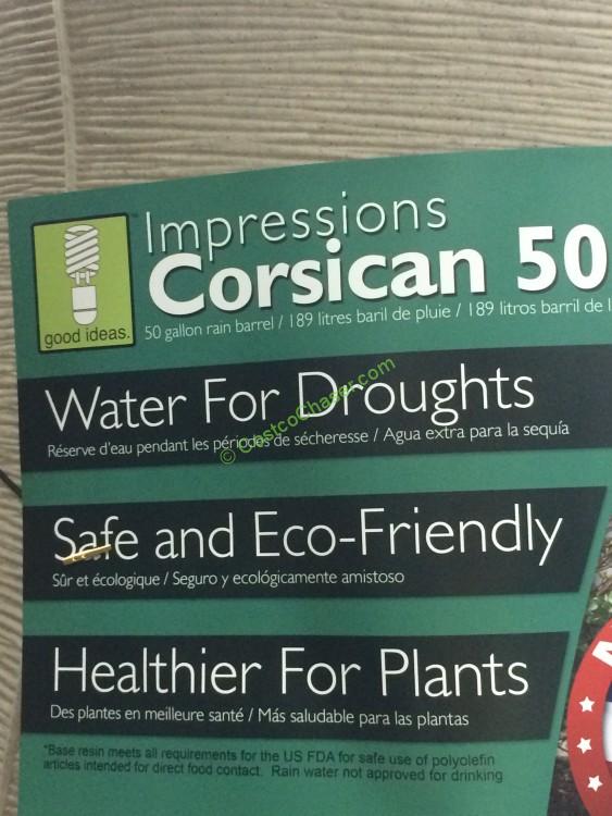 Good Ideas 50 Gallon Rain Barrel CostcoChaser