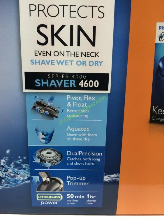 costco1099643norelcoshaver5200withaquatecinf CostcoChaser