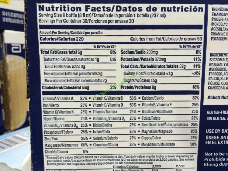 Ensure Original Nutrition Shake,Vanilla 30 Pack /8.0 OZ CostcoChaser