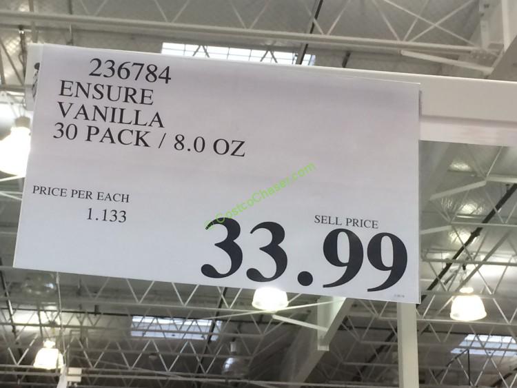 costco236784ensurevanillatag CostcoChaser