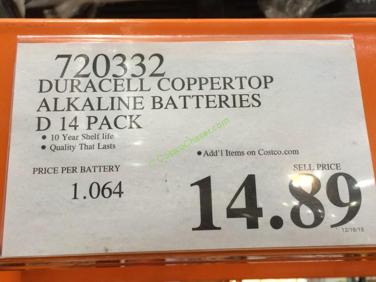 costco720332duracellcoppertopalkalinebatteriesd14tag CostcoChaser