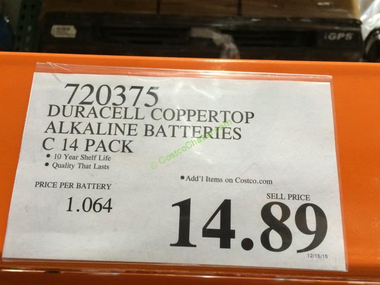 costco720375duracellcoppertopalkalinebatteriesc14tag CostcoChaser