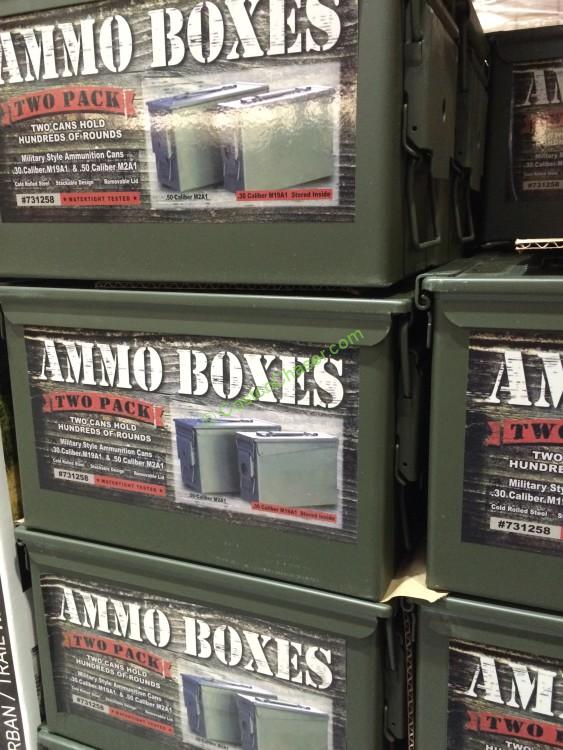 Metal AMMO Box 2 Pack
