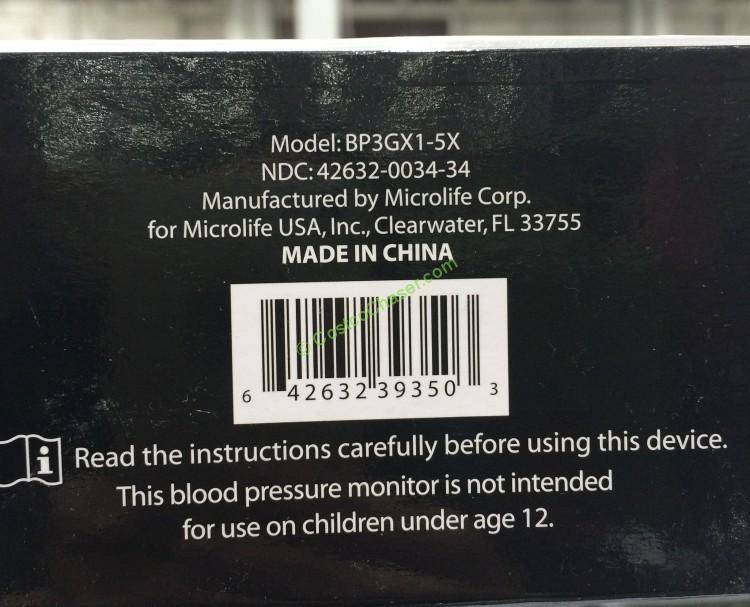 costco798770microlifedeluxearmbloodpressuremonitorbp3gx15xbar