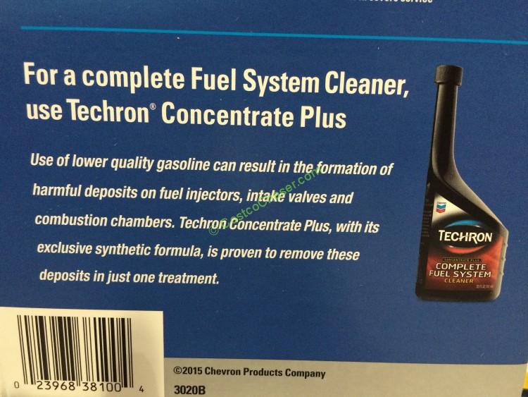 Chevron Techron Fuel Injection Cleaner 6/16 OZ CostcoChaser