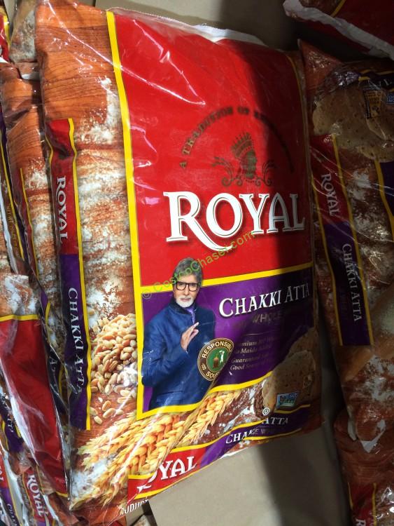 Royal Chakki Atta Whole Wheat Flour 20 Pound Bag