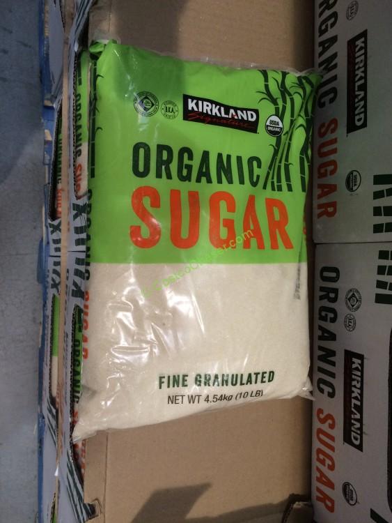 Kirkland Signature Organic Sugar 10 LB Bag