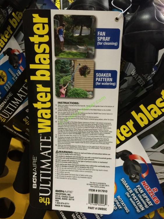 Bonaire Ultimate Water Blaster with Dual Nozzles CostcoChaser