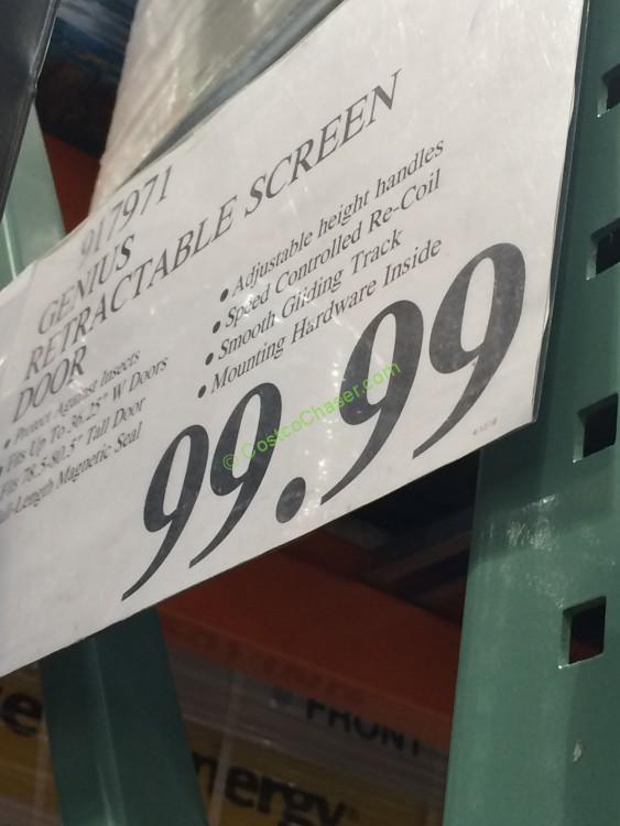 costco917971geniusretractablescreendoortag CostcoChaser