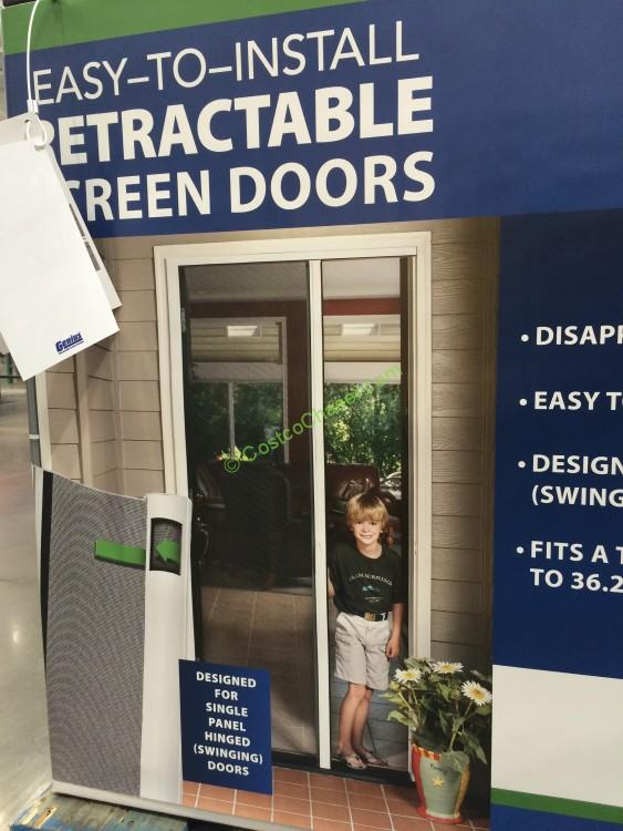 Genius Retractable Screen Door