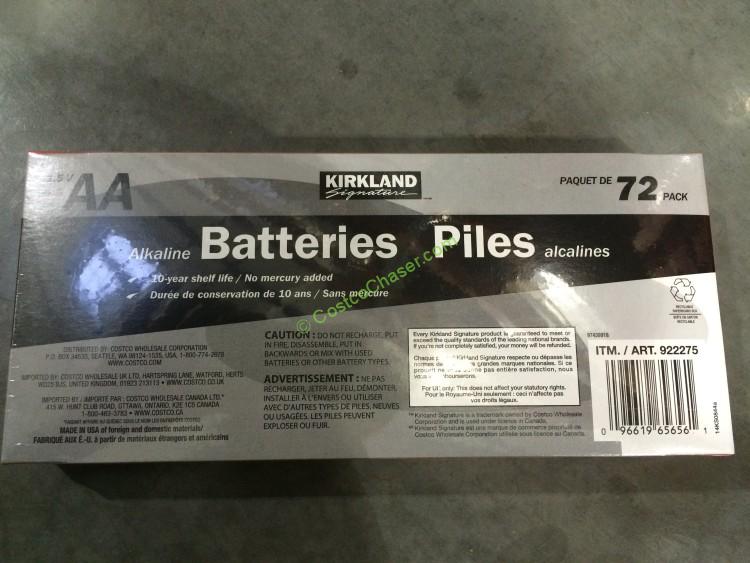 costco922275kirklandsignatureaabatteriesback CostcoChaser