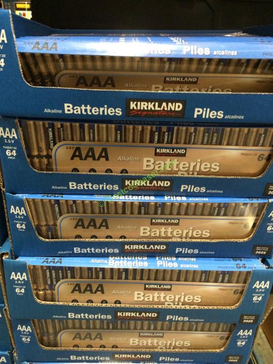 Kirkland Signature Alkaline Batteries. AA 72 PK or AAA 64 PK CostcoChaser