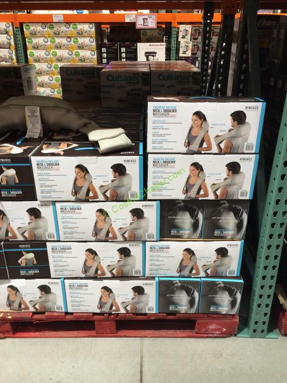 HoMedics Shiatsu Deluxe Neck & Shoulder Massager with Heat, Model NMS