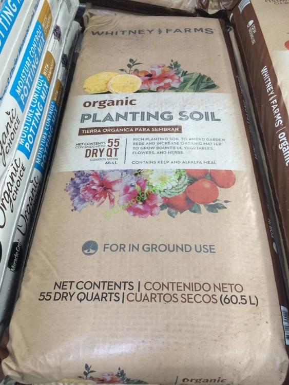 Whitney Farms 55 QT Organic Planting Soil, OMRI#HCO-6053
