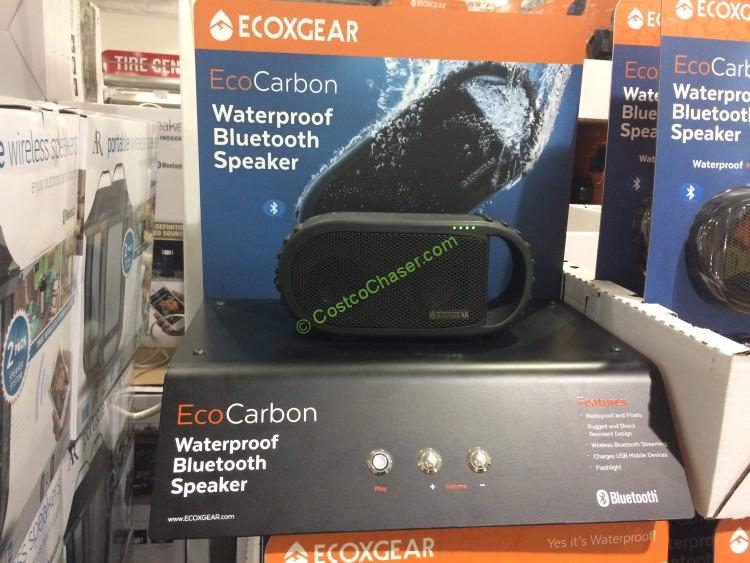 ECOXGEAR EcoCarbon Waterproof Bluetooth Speaker