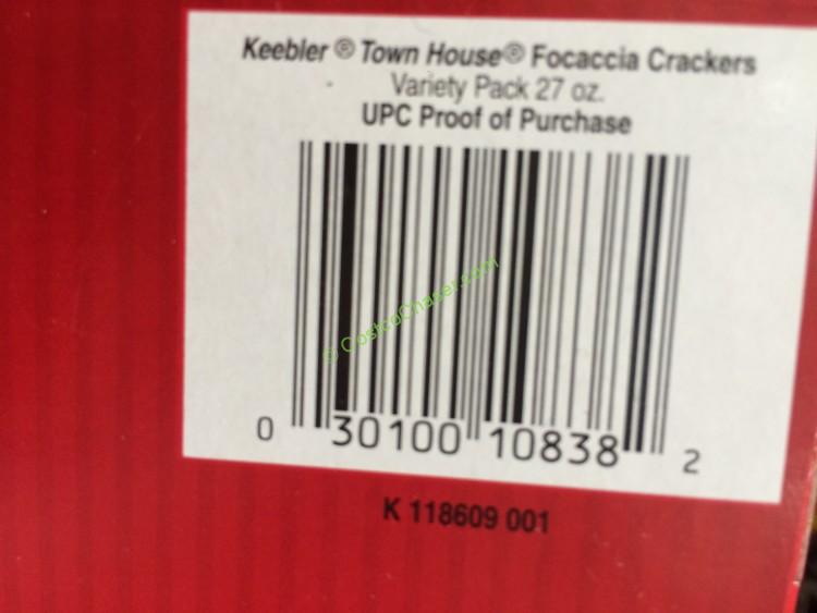 Keebler Focaccia Crackers 27 Ounce Box CostcoChaser