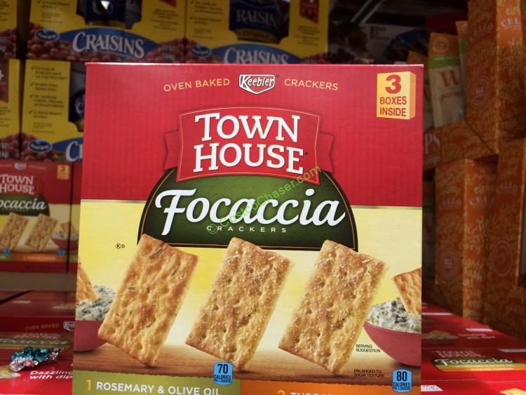 Keebler Focaccia Crackers 27 Ounce Box CostcoChaser