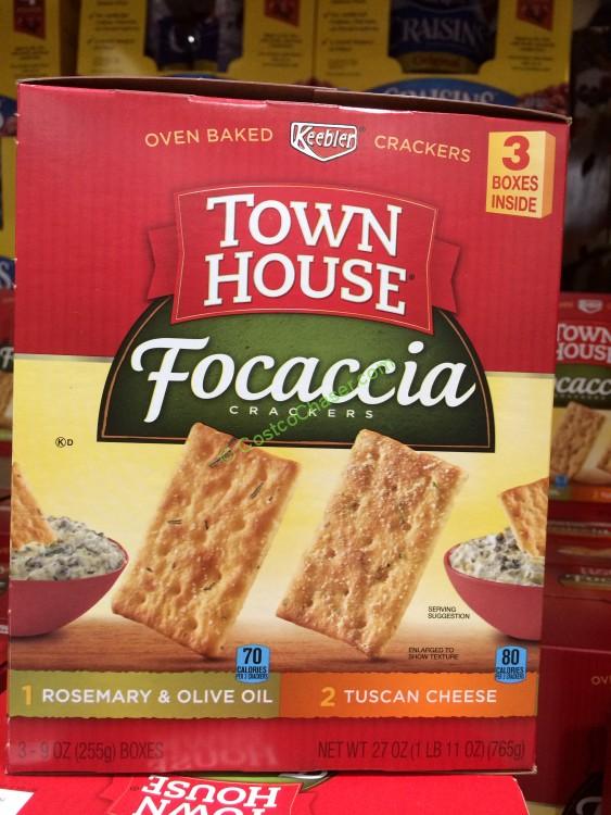 Keebler Focaccia Crackers 27 Ounce Box CostcoChaser