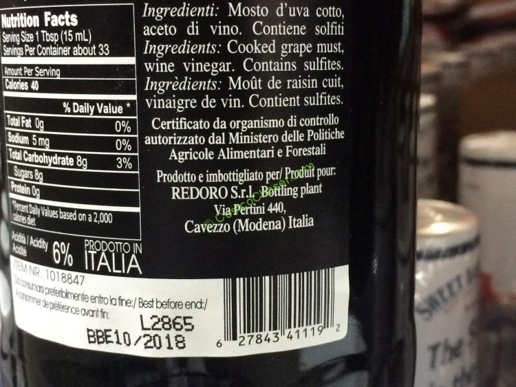 costco1018847redorobalsamicvinegarbar CostcoChaser