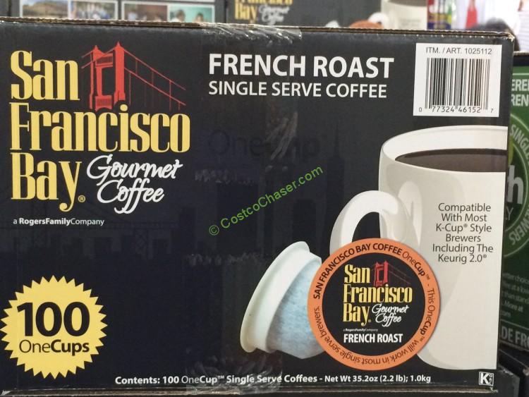 San Francisco Bay Single Serve Coffee French Roast 100 Count
