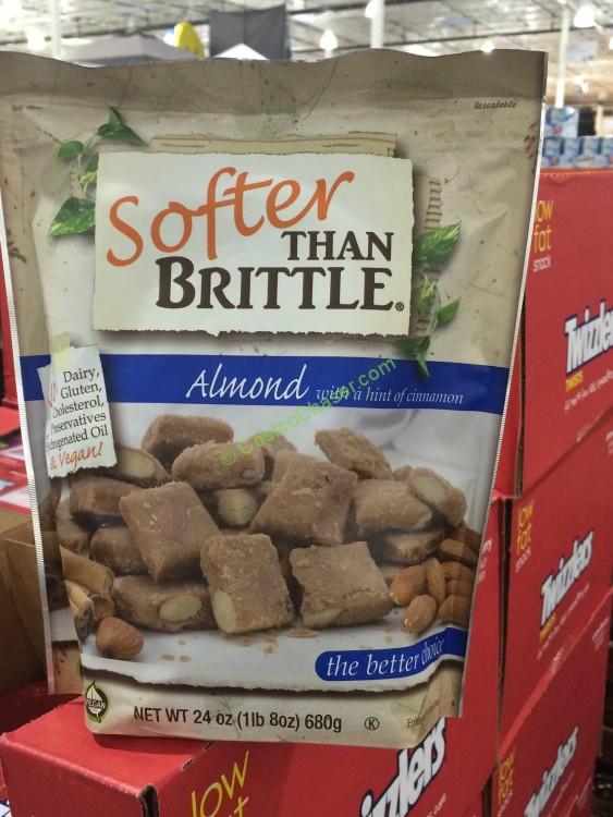 Softer Than Brittle Soft Almond Brittle 24 Ounce Bag
