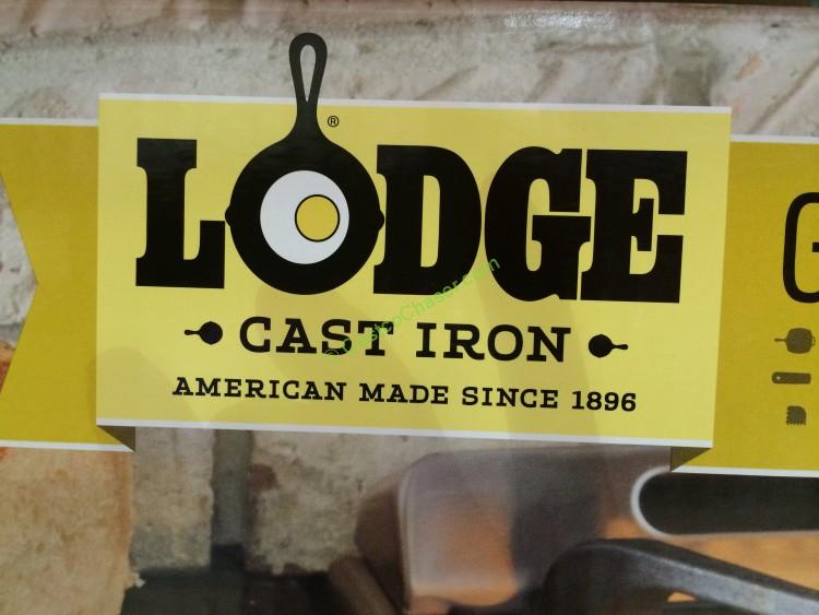 Lodge Cast Iron Grill Pan with Mitt and Scraper CostcoChaser