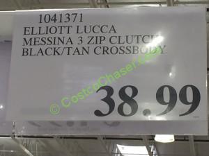 costco-1041371-elliott-3-zip-clutch-black-tan-tag