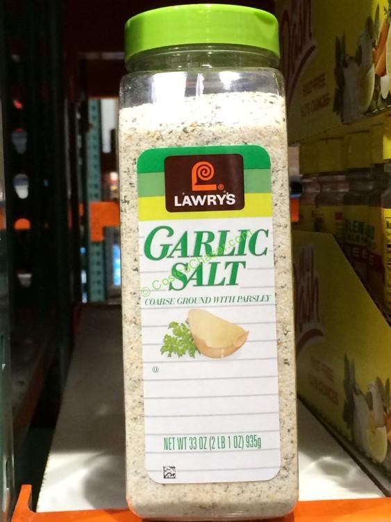 Lawry’s Garlic Salt & Parsley 33 Ounce Container