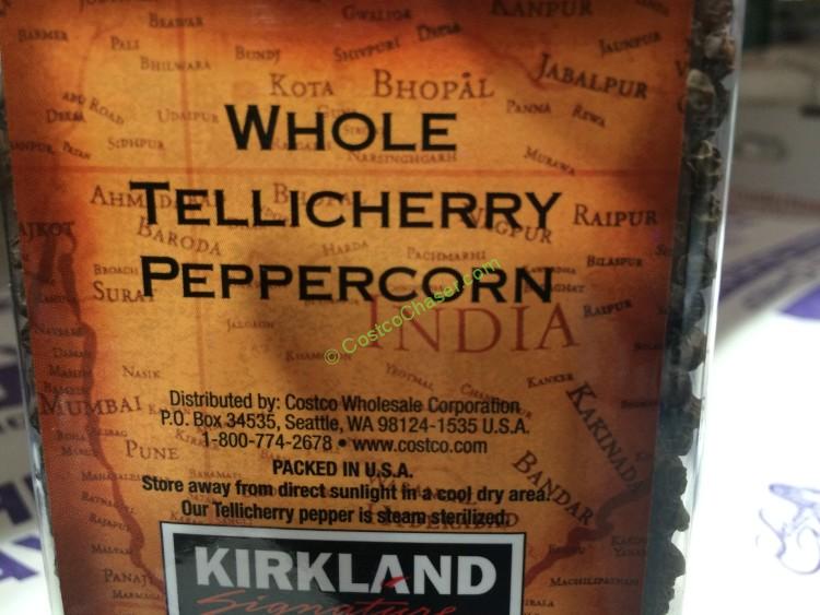 Kirkland Signature Tellicherry Peppercorn 14.1 Ounce Container