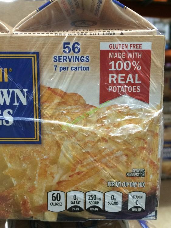 Golden Grill Russets Hashbrown Potatoes 8/4.2 Ounce Boxes CostcoChaser