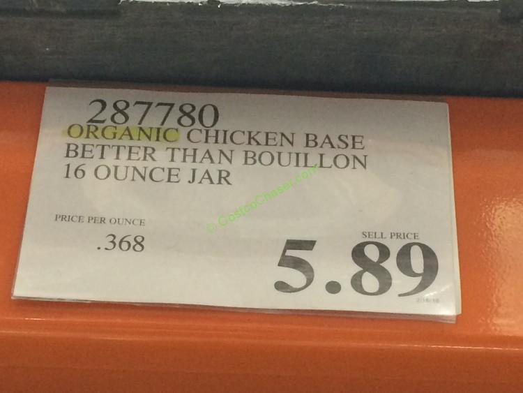 Better Than Bouillon Organic Chicken Base 16 Ounce Jar CostcoChaser