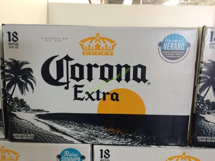 Corona Extra Imported Mexican Beer 18/12 OZ Bottles