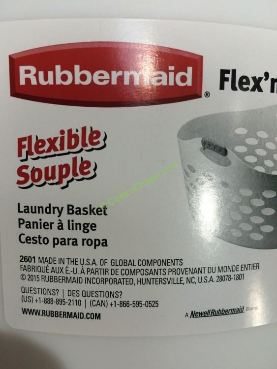 costco421487rubbermaidflexncarrylaundrybasketsspec CostcoChaser