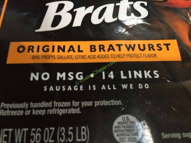 costco497865johnsonvilleoriginalbratwurstspec CostcoChaser