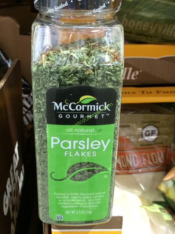 MCCORMICK Parsley Flakes 2.5 Ounce Container CostcoChaser