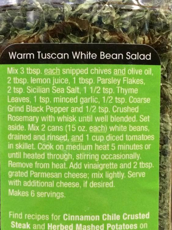 MCCORMICK Parsley Flakes 2.5 Ounce Container CostcoChaser