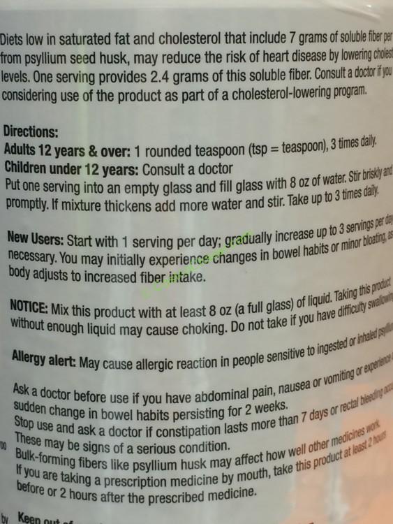 Kirkland Signature Fiber Capsule 2 X 360 Count CostcoChaser