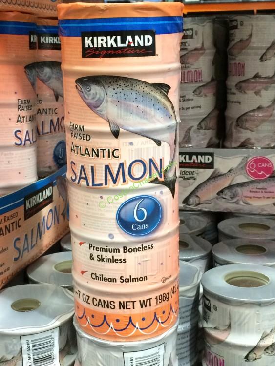 Kirkland Signature Atlantic Salmon 6/7 Ounce Cans