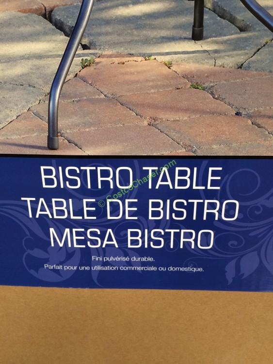 Sunvilla Micro Mesh Commercial Bistro Table CostcoChaser