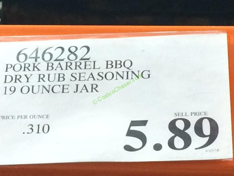 costco646282porkbarrelbbqdryrubseasoningtag CostcoChaser