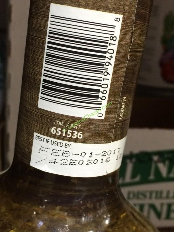 Culinary Treasures Organic Dressing White Balsamic Citrus 32 Ounce