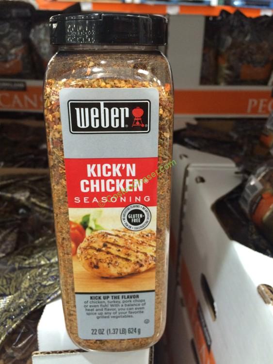 Weber Grill Kick N’Chicken Seasoning 22 Ounce Container