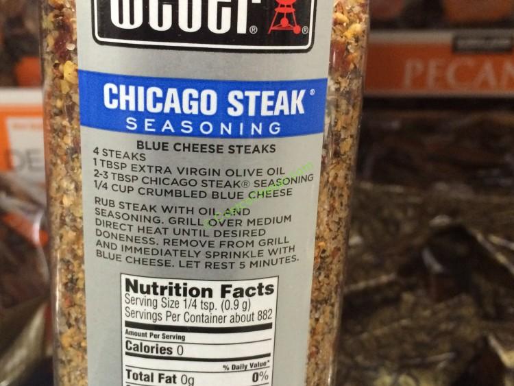 er Chicago Steak Seasoning 28 Ounce Container CostcoChaser