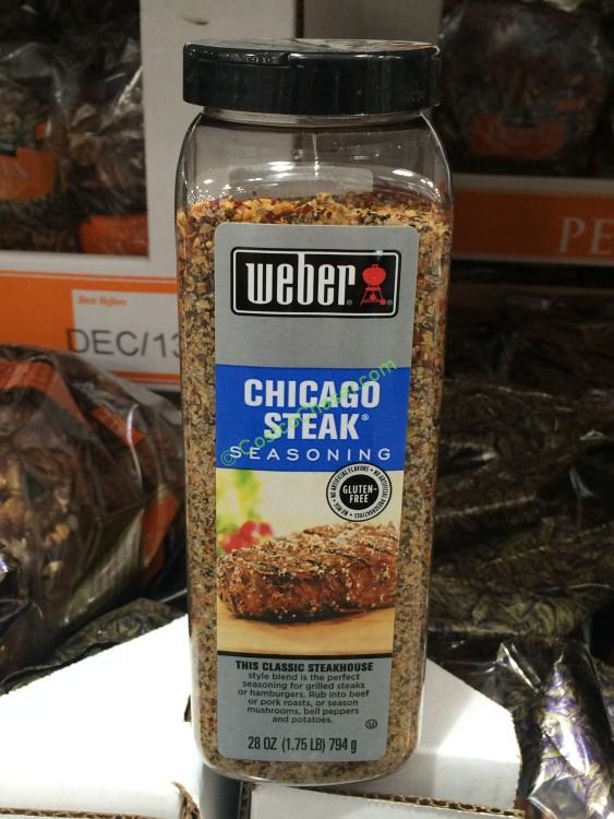 Weber Chicago Steak Seasoning 28 Ounce Container