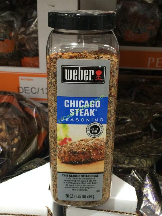 Weber Seasoning, Chicago Steak - 13 oz